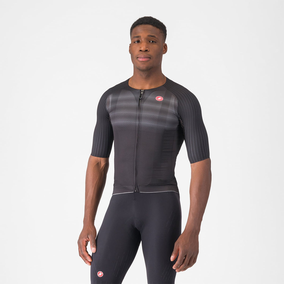 CASTELLI AERO RACE 8S Kortærmet Trøje Sort