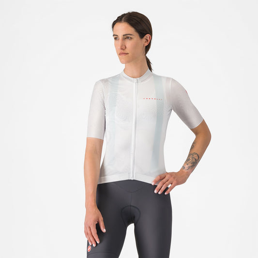 CASTELLI FANTASIA Women's Short Sleeve Jersey White