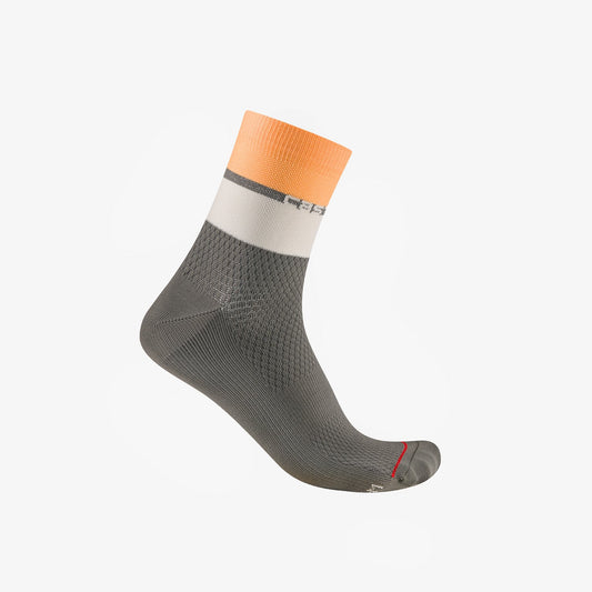 Κάλτσες CASTELLI ELEGANTE 12 Γυναικείες Γκρι/Πορτοκαλί