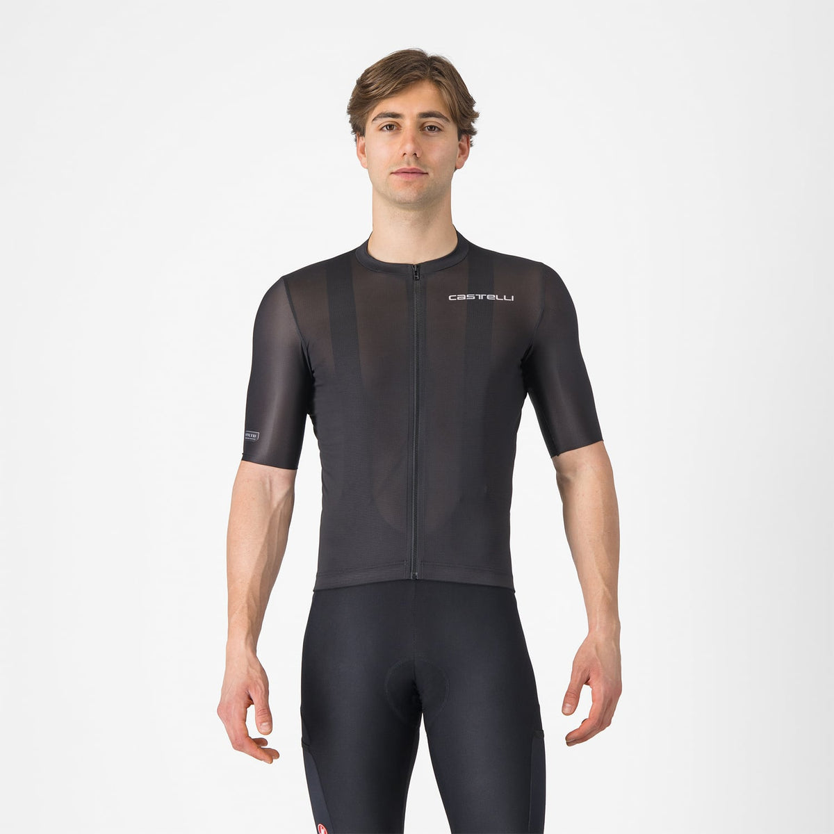 CASTELLI UNLIMITED ENTRATA 3 Kortærmet Trøje Sort