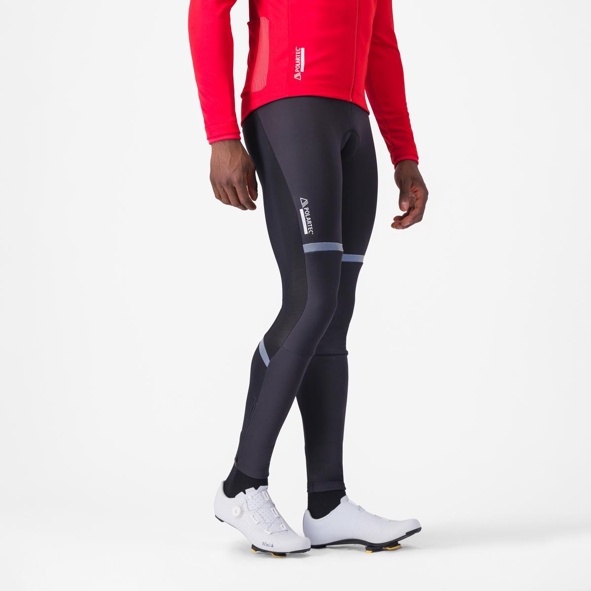 CASTELLI POLARE 4 lang seler-bukseholder sort