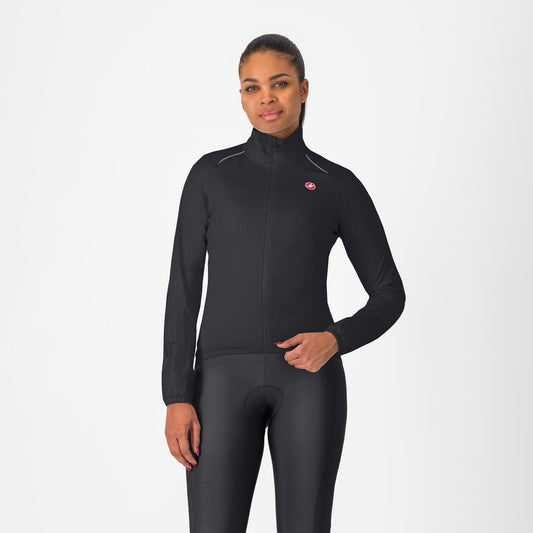 CASTELLI EMERGENCY 3 RAIN naisten takki musta