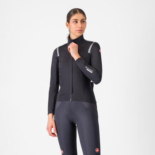 CASTELLI PERFETTO RoS 3 Femme -takki Musta/Musta Reflex