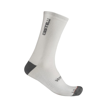 Chaussettes CASTELLI VENTI SOFT MERINO Blanc