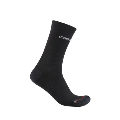 Sokken CASTELLI DICIOTTO SOFT MERINO Dames Zwart