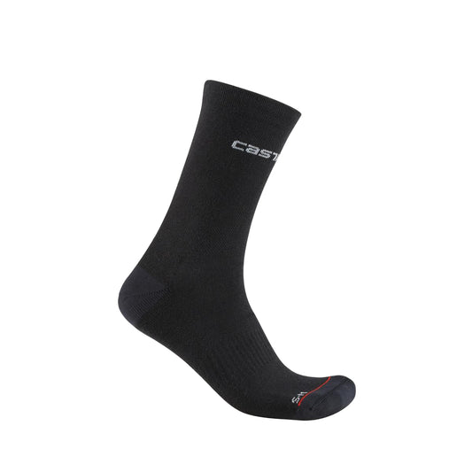 Sokker CASTELLI DICIOTTO SOFT MERINO Dame Sort