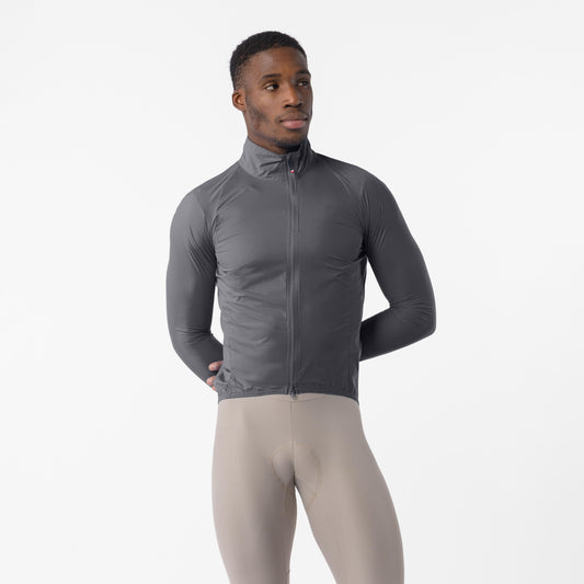 Szara kurtka CASTELLI TRANSITION AIR – widok z przodu
