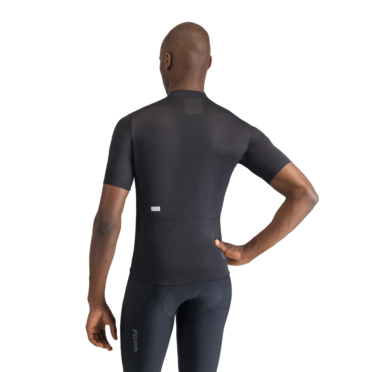 Μπλούζο SPORTFUL CLASSIC JERSEY Κοντό Μανίκι Μαύρο