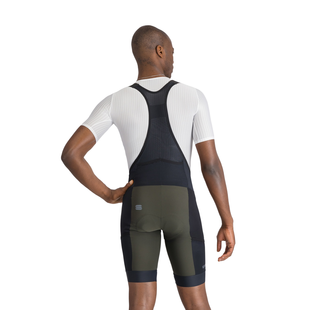 Korte Bib-shorts SPORTFUL SUPERGIARA 2 Khaki/Sort