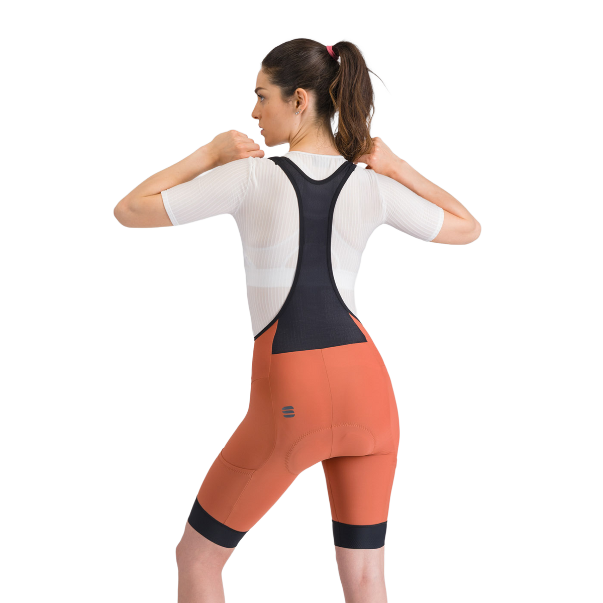 SPORTFUL GIARA 2 Women's Bib Shorts Orange