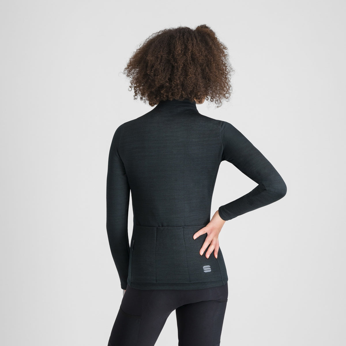 Sportful Supergiara Wool Women’s Long Sleeve Jersey Black