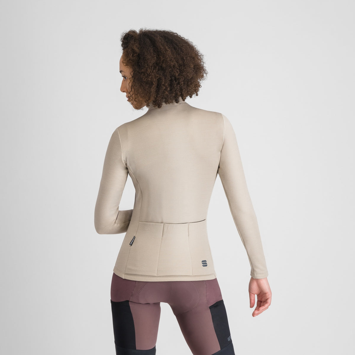 SPORTFUL SUPERGIARA WOOL Women's Long-Sleeved Jersey Beige