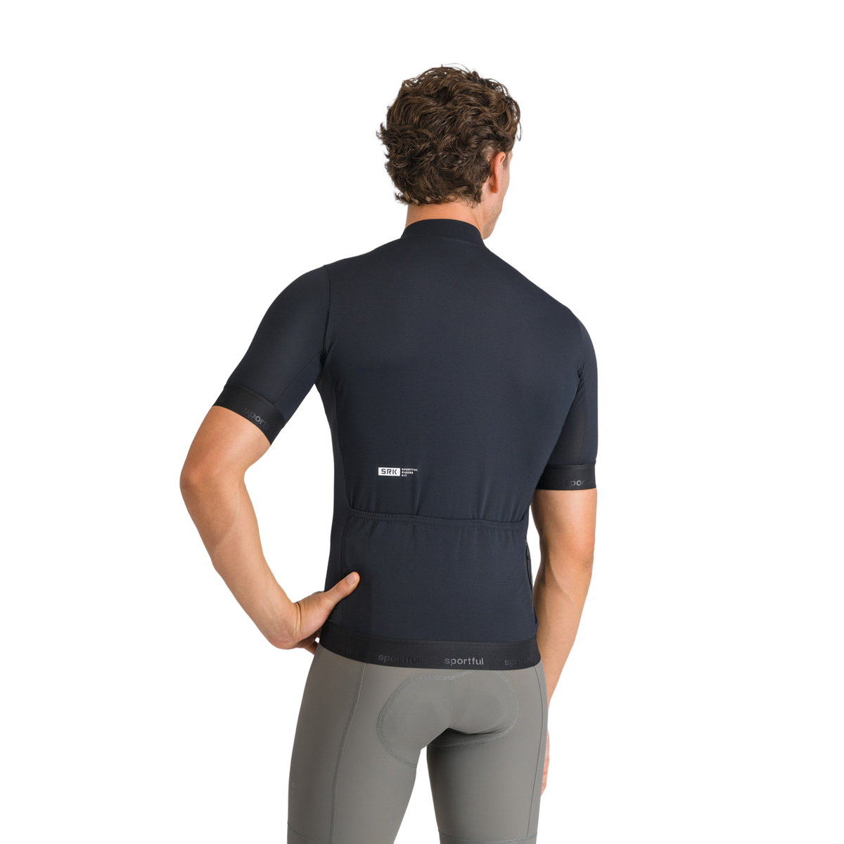 Trøje SPORTFUL SRK 2 Korte Ærmer Sort