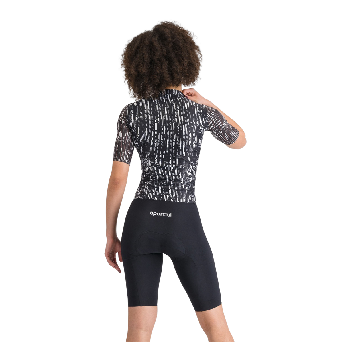 SPORTFUL G-SUIT Short Sleeve Women's Suit Black/White