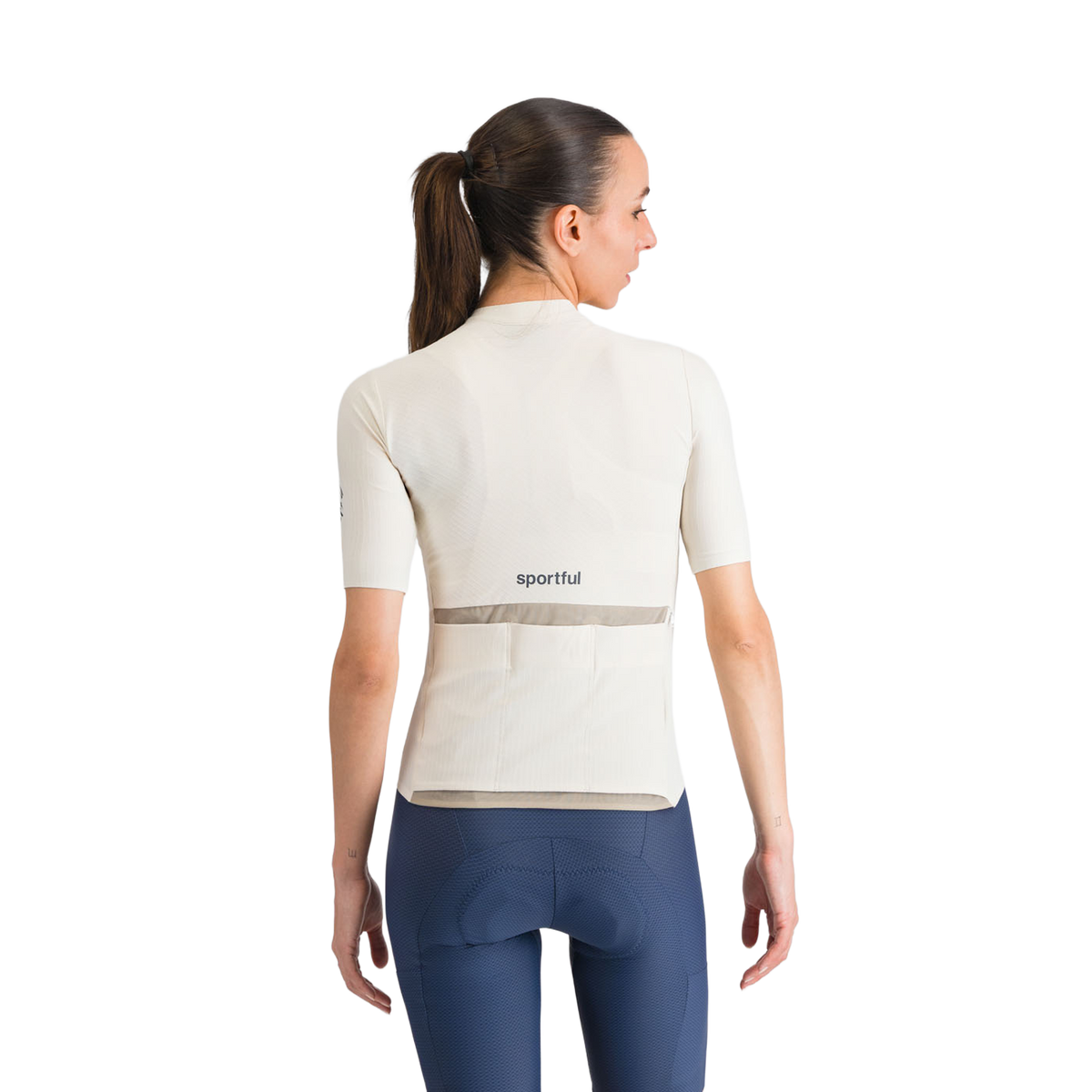 Jersey SPORTFUL HYPEREPIC Korte Mouwen Dames Crème