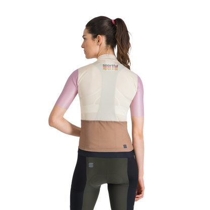 Tröja SPORTFUL SUPERGIARA 2 LOGO Korta Ärmar Dam Crème