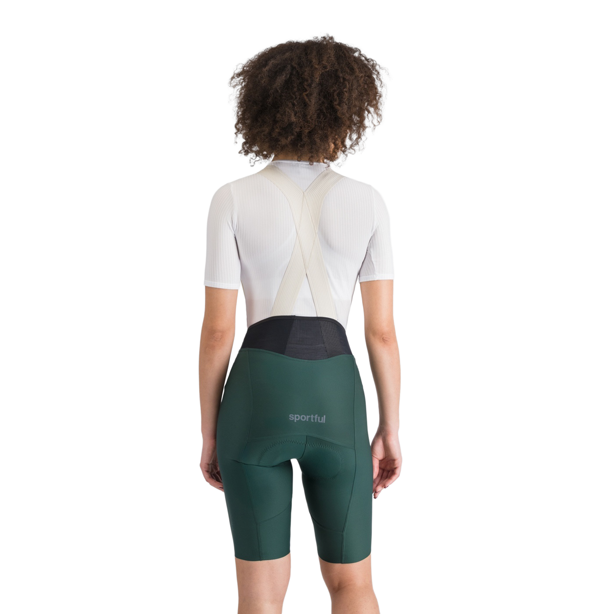 Korte Bretelsbroek SPORTFUL LTD 2 Dames Kaki