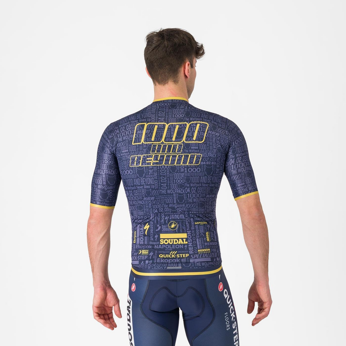 CASTELLI WOLFPACK 1000 VICTORY Short-Sleeve Jersey Navy