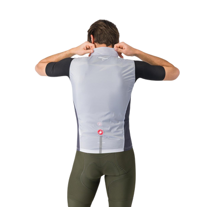 CASTELLI SQUADRA STRETCH Grey Sleeveless Jacket