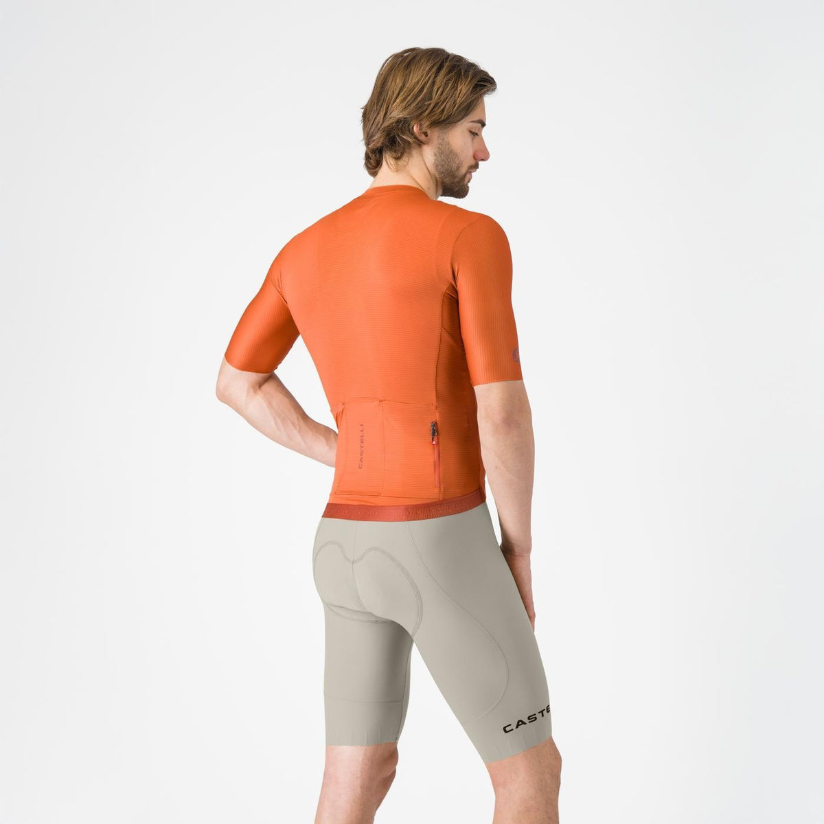 Kraťasy s laclem CASTELLI ESPRESSO 2 Silver Moon