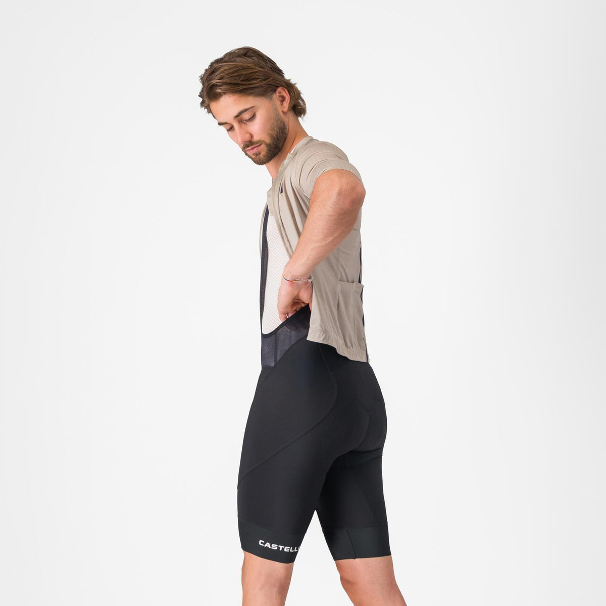 Krátké kalhoty se šlemi CASTELLI ENDURANCE 4 Černé
