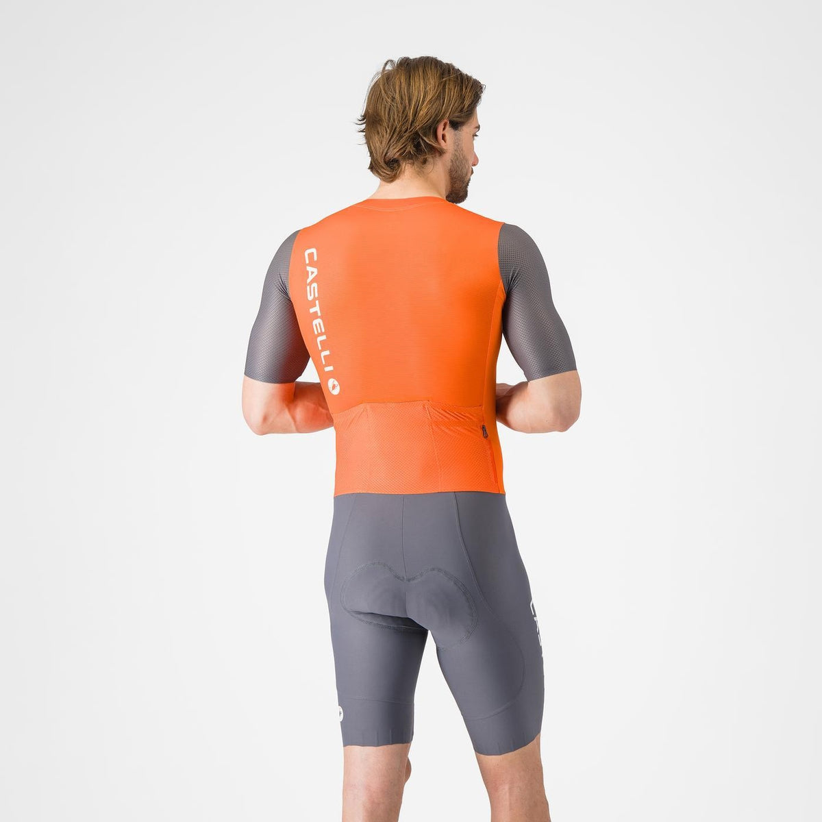 CASTELLI SATURDAY MORNING Suit Orange/Grey