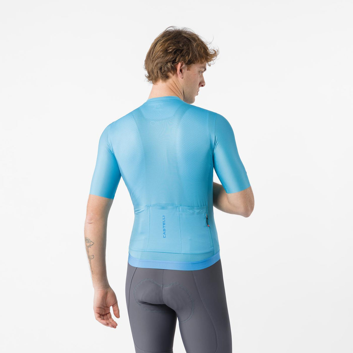 CASTELLI ESPRESSO 2 Short Sleeve Jersey Turquoise