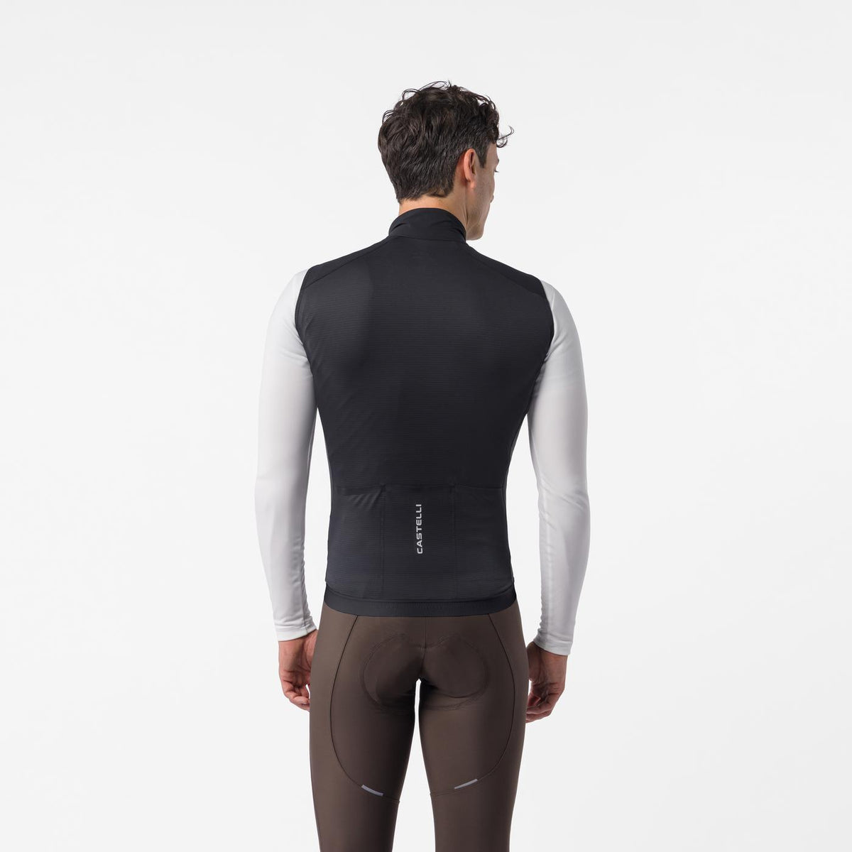 CASTELLI ESPRESSO 2 Sleeveless Jacket Black/White