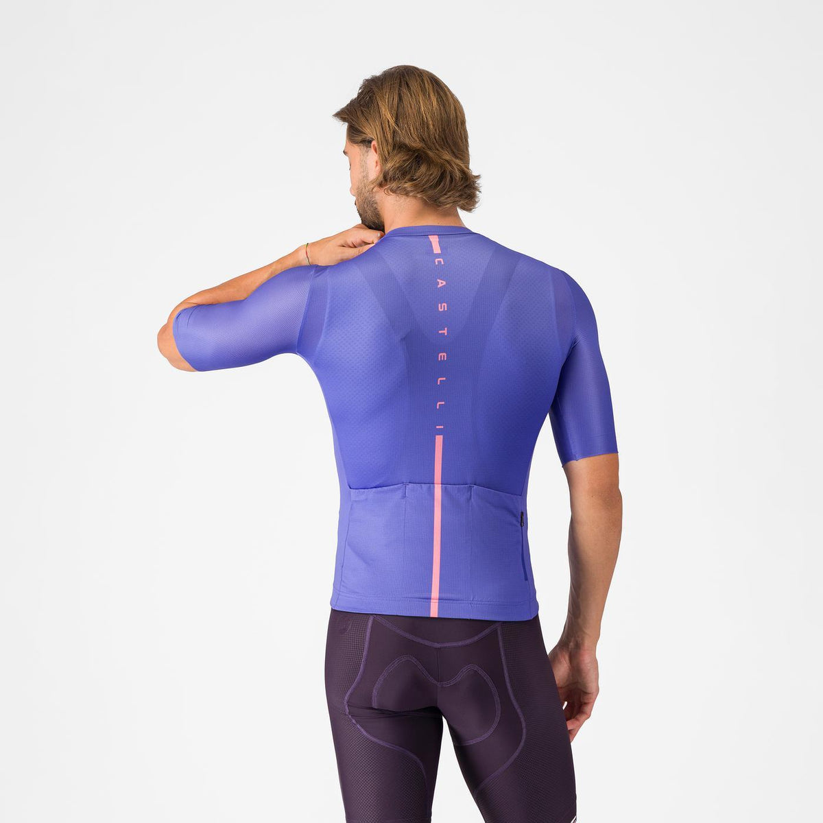 CASTELLI DRITTONE LOGO Kortærmet Trøje Violet