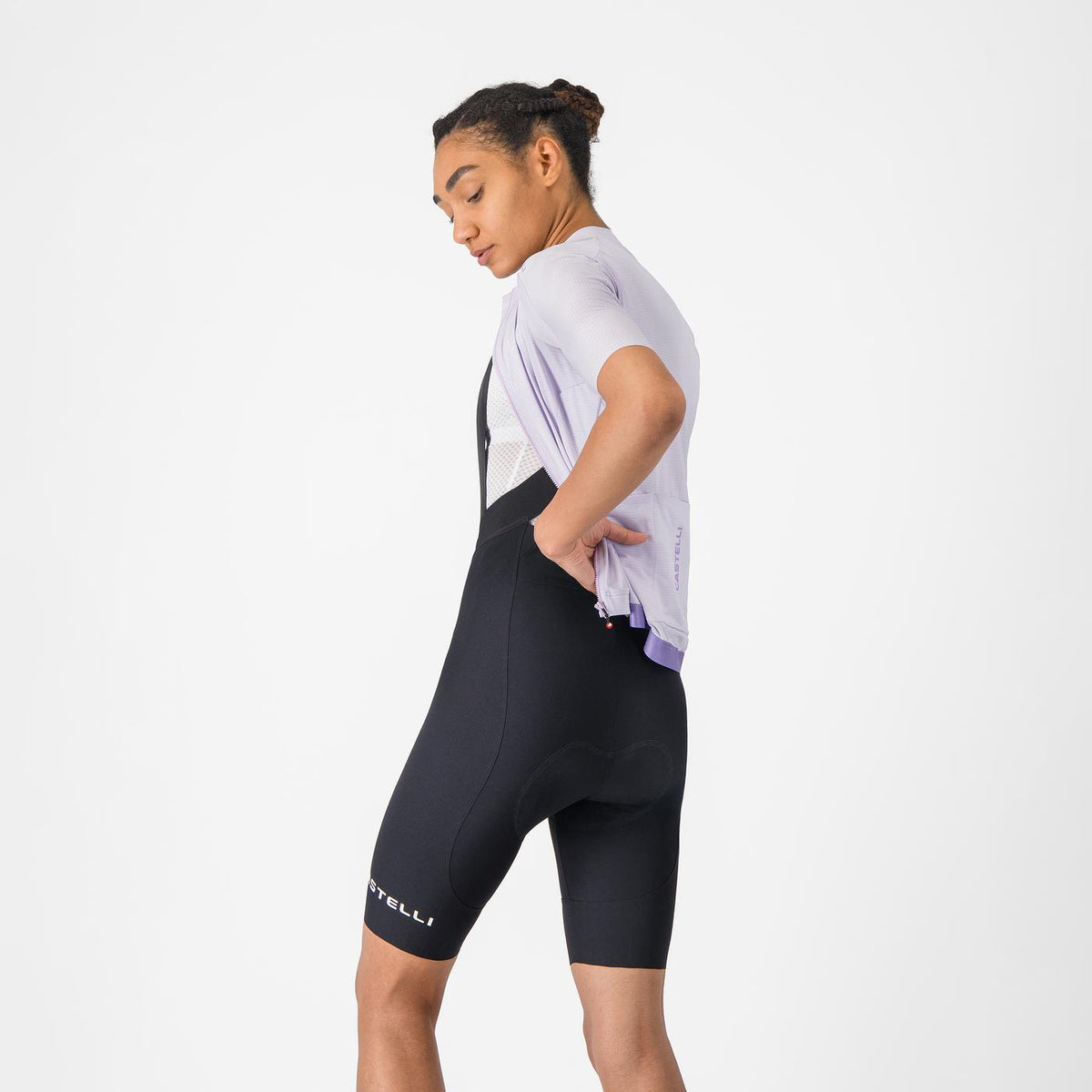 CASTELLI ESPRESSO 2 W DT Dame Korte Bib-shorts Sort