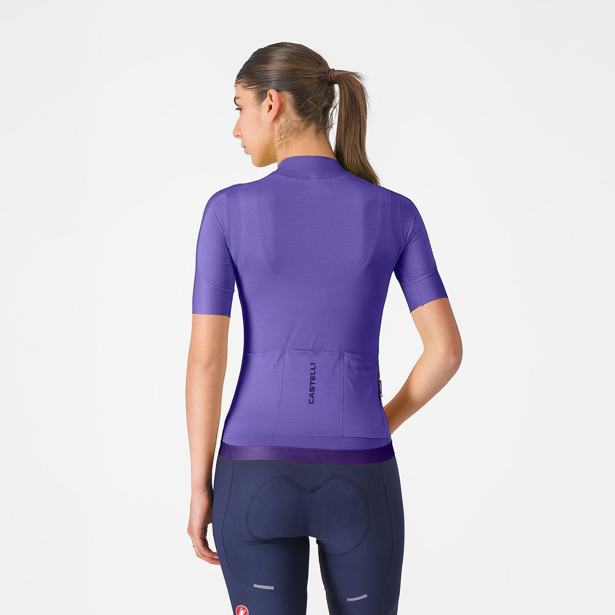 Trøje CASTELLI ESPRESSO 2 Dame Korte Ærmer Violet