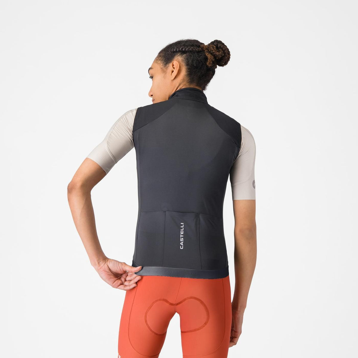CASTELLI ESPRESSO 2 Women's Sleeveless Jacket Black/White
