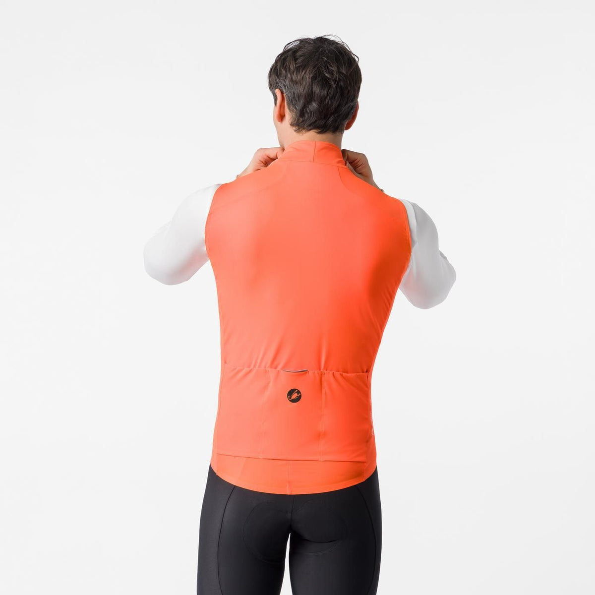 Ärmlös Jacka CASTELLI PERFETTO 2 Orange
