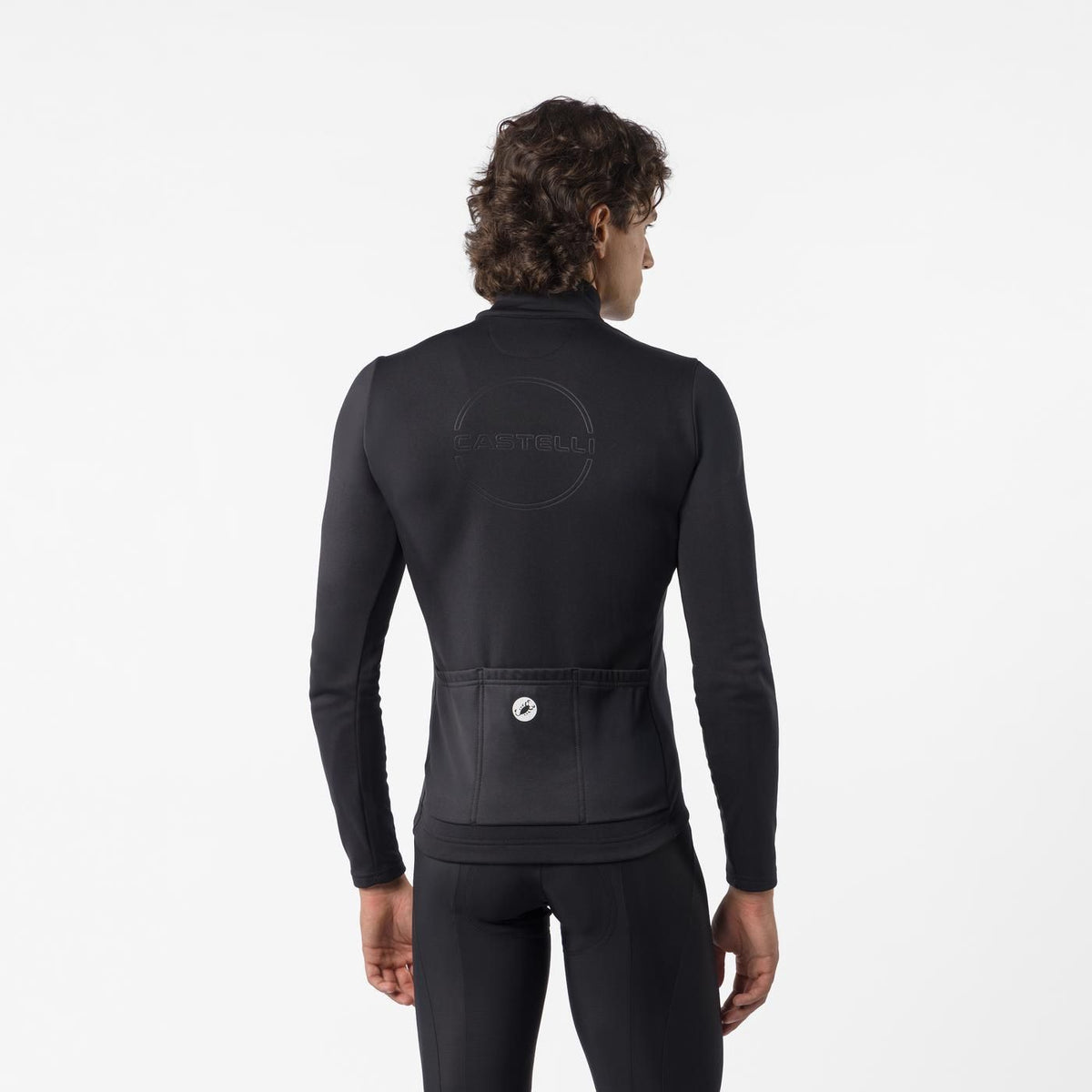 Trøje CASTELLI COMPETIZIONE THERMAL Lange Ærmer Sort