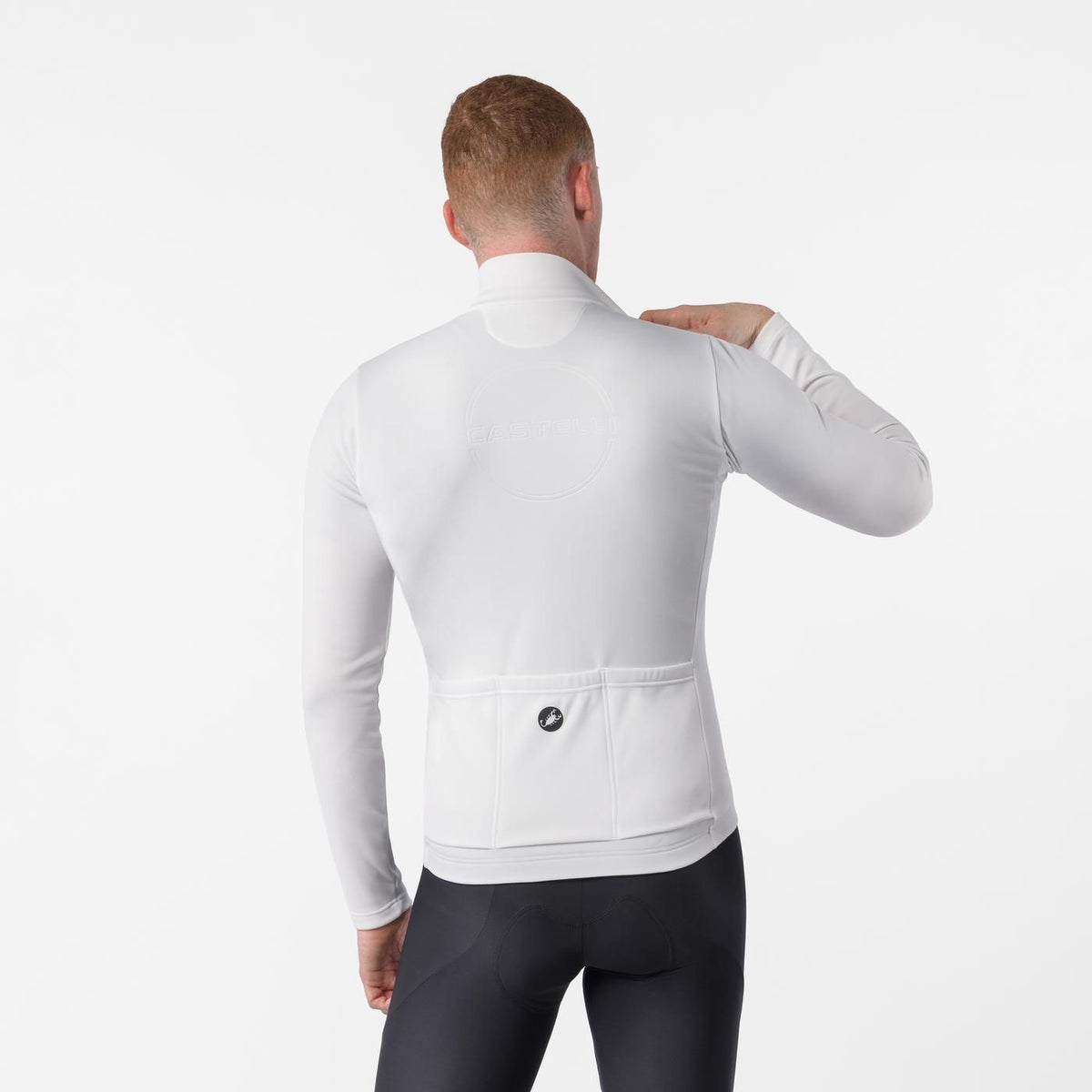 Tröja CASTELLI COMPETIZIONE THERMAL Långärmad Elfenben