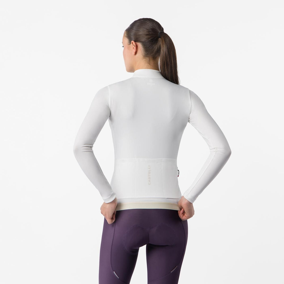CASTELLI ESPRESSO THERMAL 2 Women's Long-Sleeve Jersey Ivory