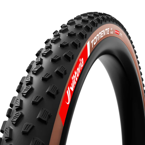 VITTORIA TORRENTE XC RACE 29x2.4 Graphene 2.0 Tubeless Ready Folding Tyre Black/Beige