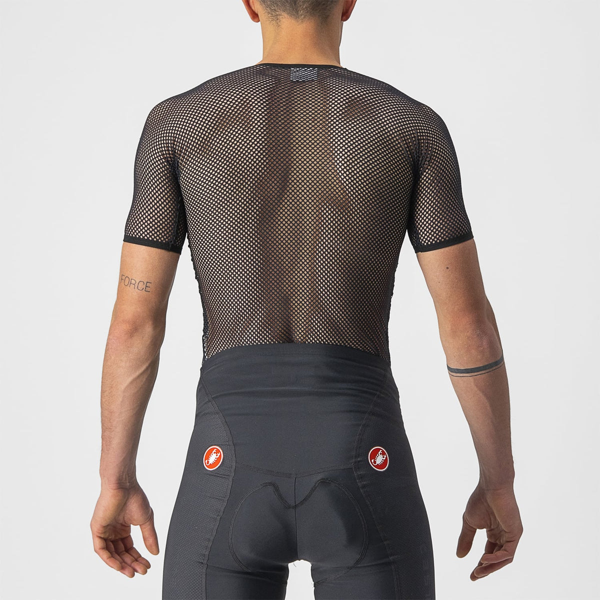 Undertrøje CASTELLI CORE MESH 3 Kortærmet Sort