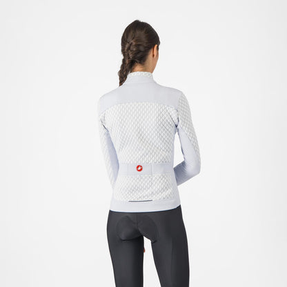 Tricou CASTELLI SFIDA 2 Damă cu Mânecă Lungă Gri Deschis