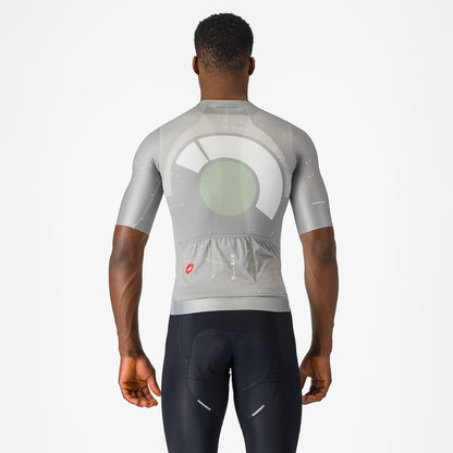 CASTELLI R-A/D kortärmad tröja Flerfärgad Grå