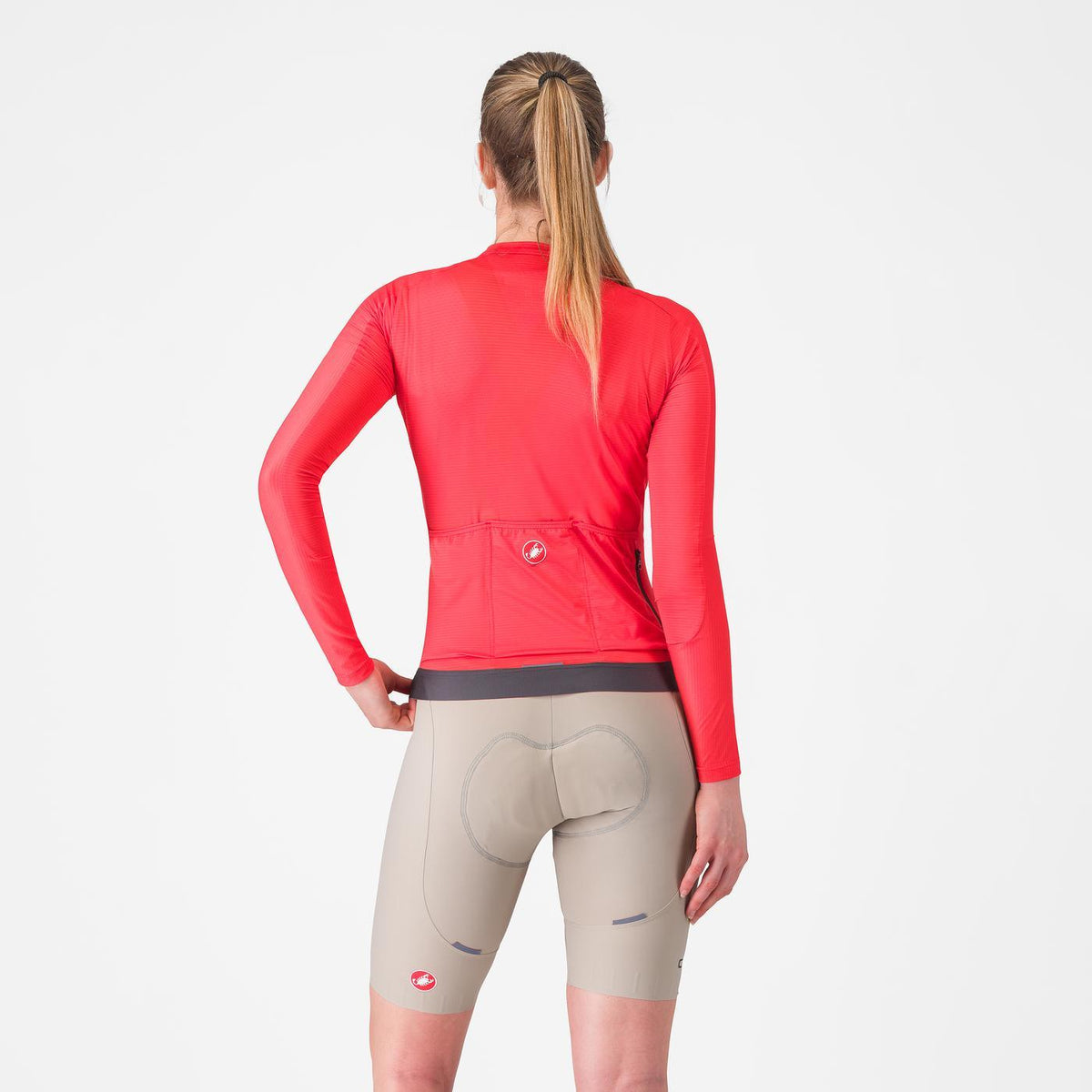 Korte Bretelbroek CASTELLI ESPRESSO W DT Dames Beige