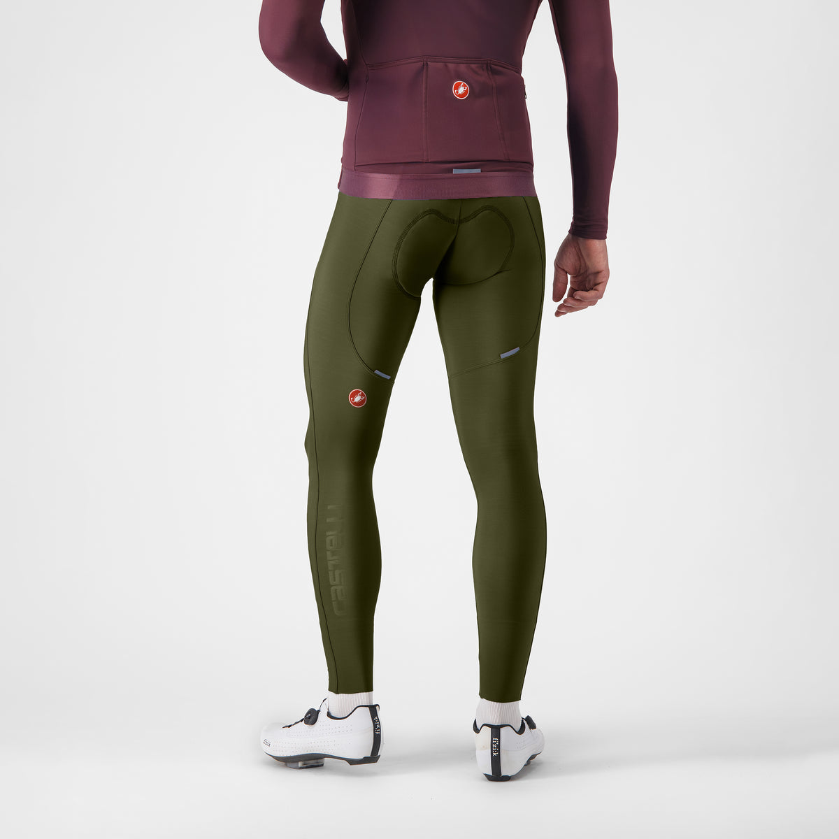 CASTELLI ESPRESSO Long Bib Tights Green