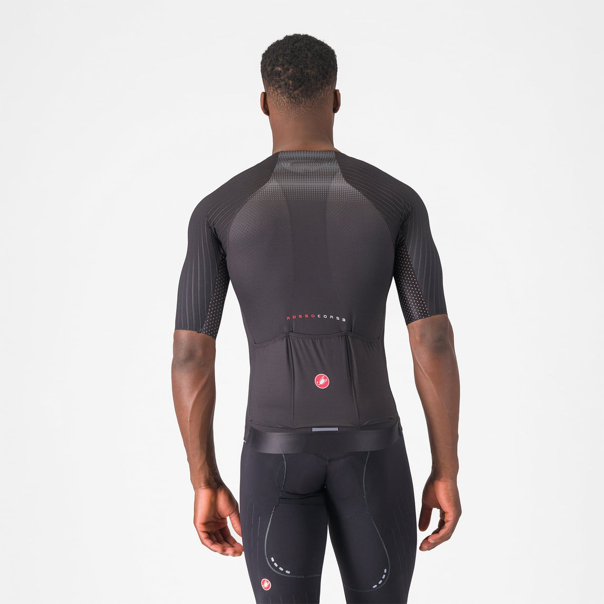 CASTELLI AERO RACE 8S Kortærmet Trøje Sort