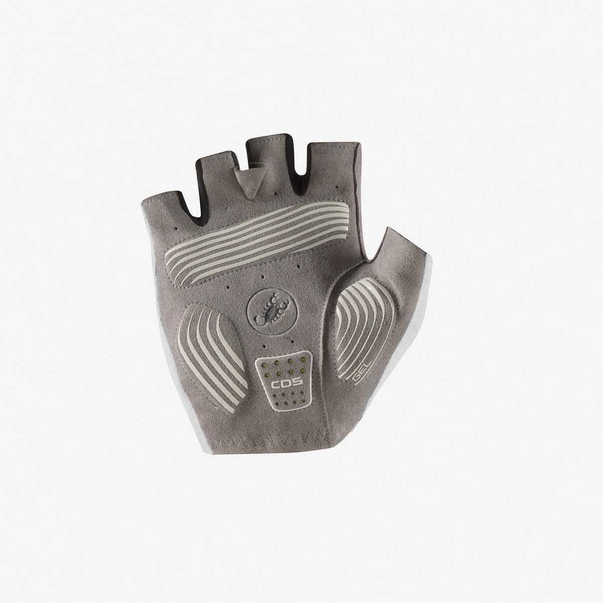 Korta handskar CASTELLI ESPRESSO Vit/Svart