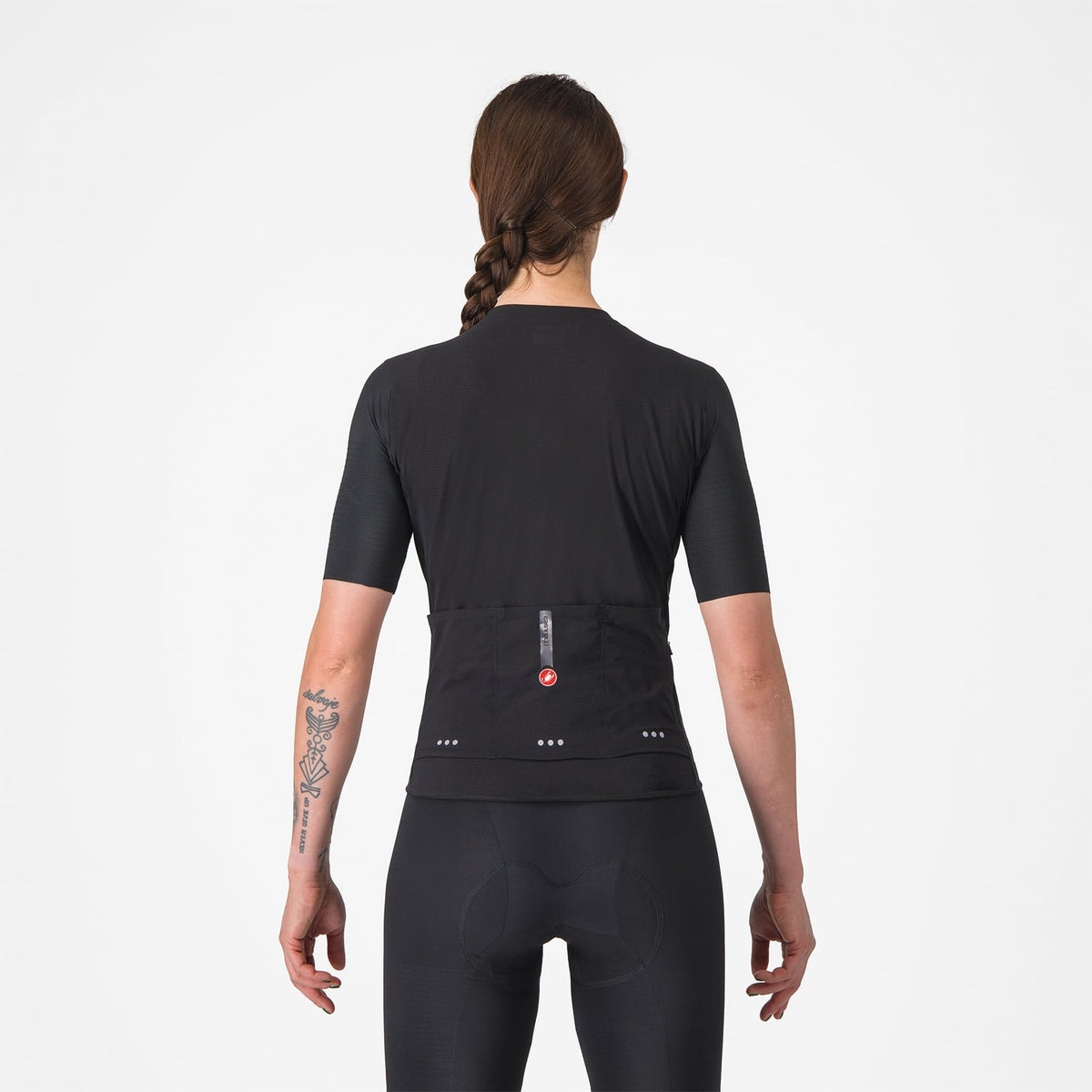 CASTELLI PREMIO EVO dame cykeltrøje korte ærmer sort