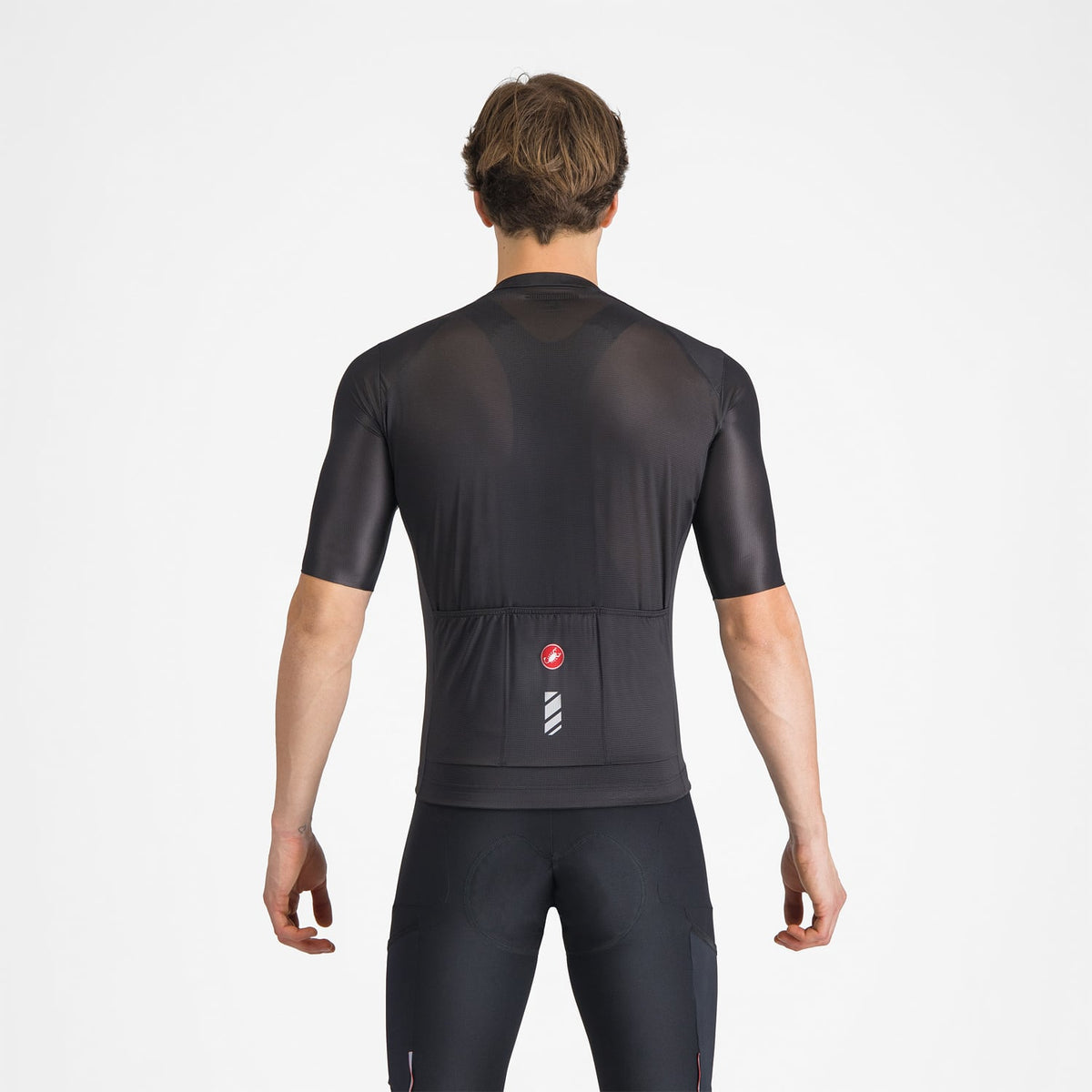 CASTELLI UNLIMITED ENTRATA 3 Kortærmet Trøje Sort