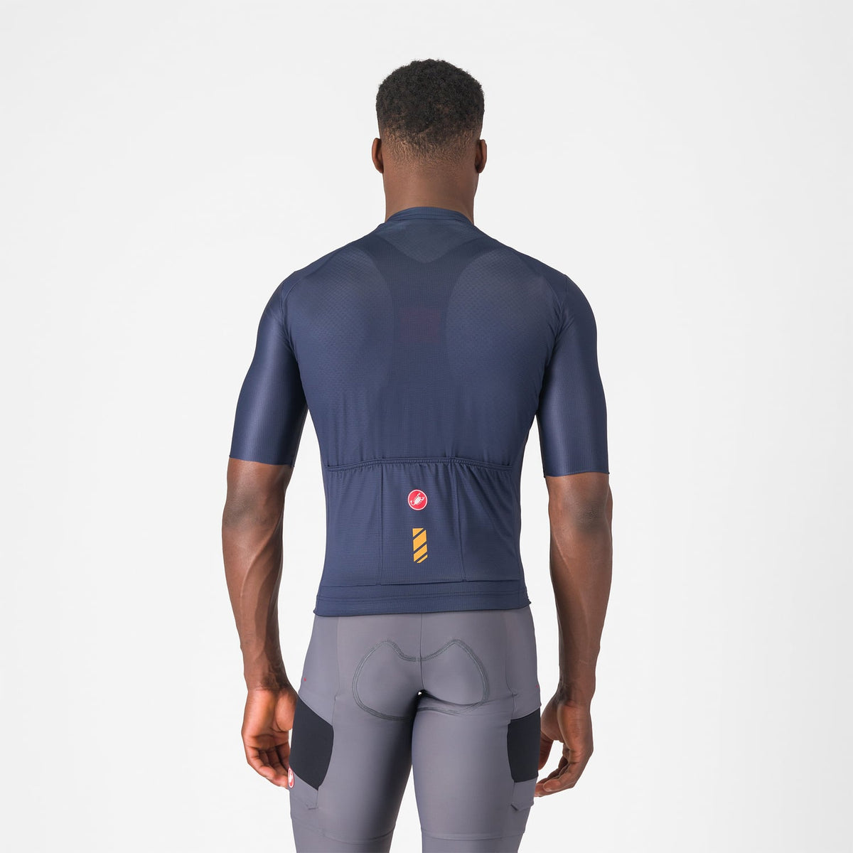 CASTELLI UNLIMITED ENTRATA 3 Short Sleeve Navy Jersey