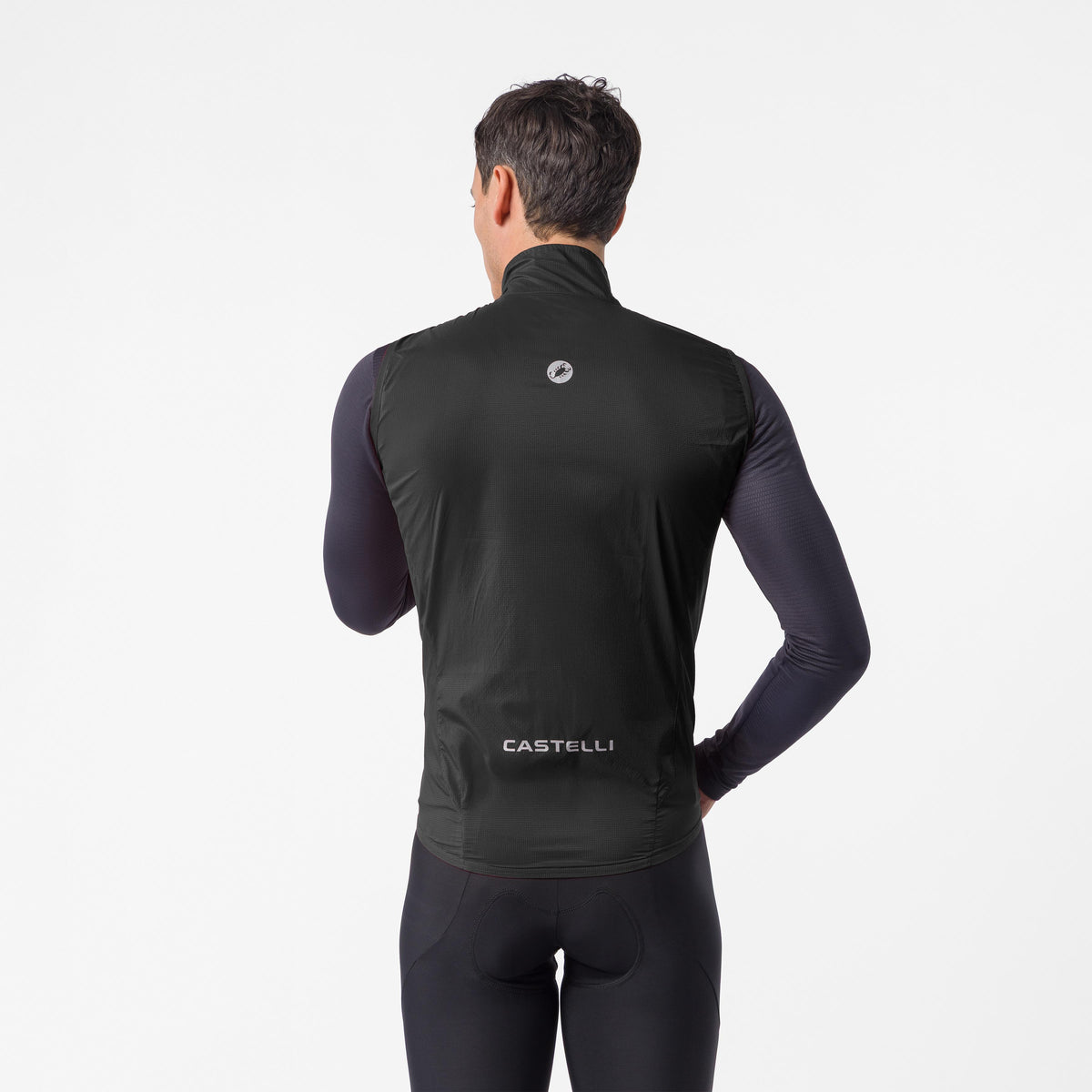 Kamizelka CASTELLI TRANSITION AIR czarna – widok z tyłu