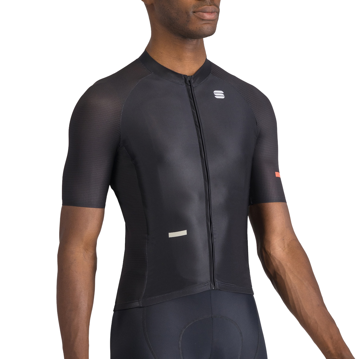 Trøje SPORTFUL SUPERNOVA Korte Ærmer Sort