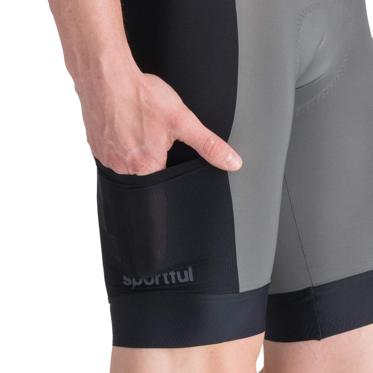 Kort Bibshort SPORTFUL SUPERGIARA 2 Grå/Sort